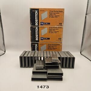 BOSTITCH 15.5 GAUGE FLOORING STAPLES LOT 4000+ COUNT BCS1516-1M
